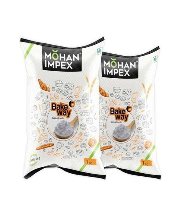 mohan impex bake a way natural baking powder 1 kg pack of 2 product images orvfbbgsioj p593955165 0 202209221948