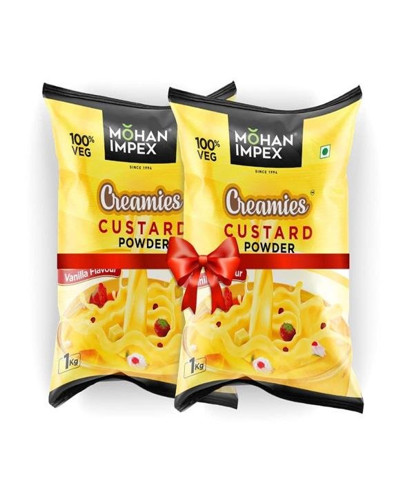 mohan impex creamies custard powder vanilla flavour 1 kg pack of 2 product images orvs6e7gddk p593957912 0 202209222106