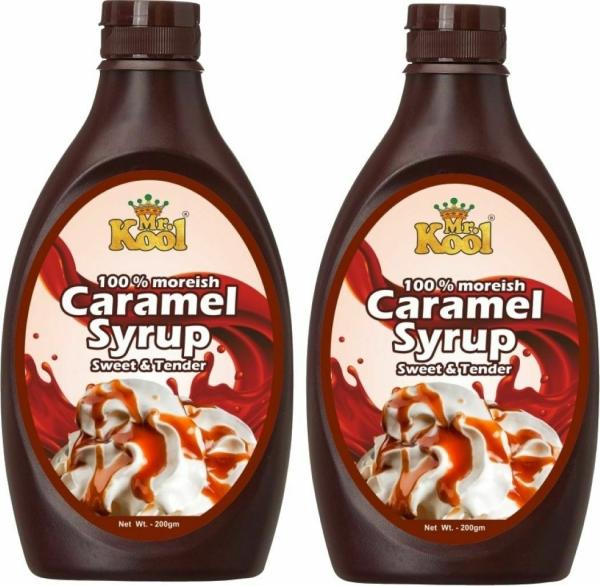 mr kool caramel syrup caramel sauce for topping dressing cake pastries and more 400 gm 2x200gm each product images orvlbzmemff p597518524 0 202301121314