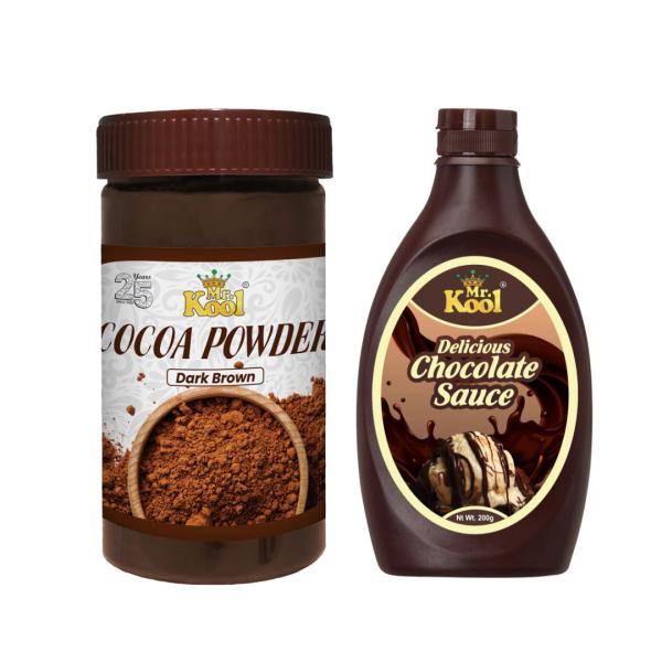 mr kool dark brown cocoa powder 100gm and chocolate syrup 200gm pack of 2 combo 300gm product images orviahkowwx p597717473 0 202301192135