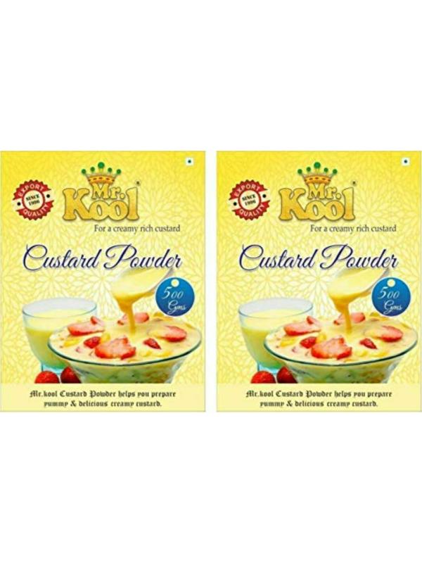 mr kool golden vanilla flavor custard powder pure veg 500 gm pack 2 product images orv1f28g20n p597010209 0 202301071551