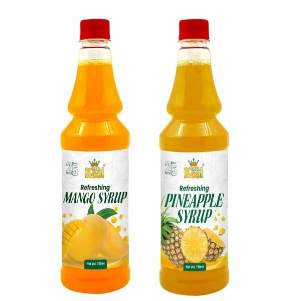 mr kool premium refreshing mango pineapple syrup sharbat 750ml each pack of 2 product images orvibb9xmno p597015865 0 202301071756