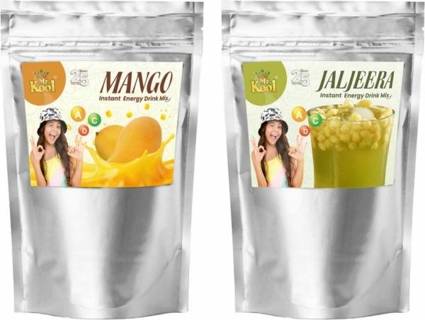 mr kool refreshing mango and jaljeera flavor instant drink powder 400gm each pack of 2 energy drink product images orvlsequjth p598194784 0 202302072057