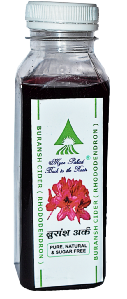 myor pahad s nature s nectar pure buransh cider rhodendron extract from himalayan red flowers 250 ml pet jar bottle 100 natural from uttarakhand uttaranchal product images orvbrjddtek p596624034 0 202212301348