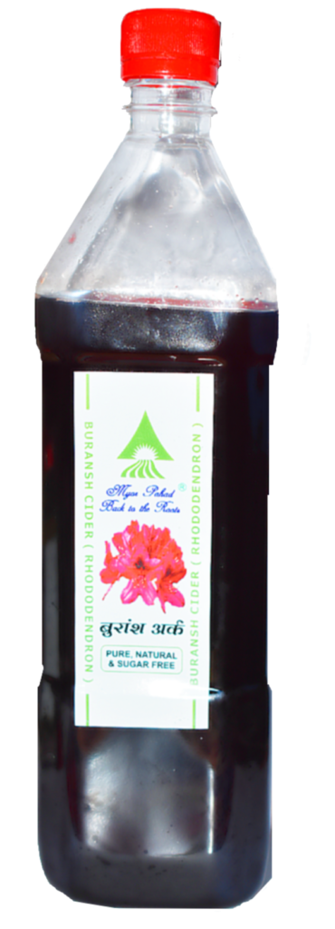 myor pahad s nature s nectar pure buransh cider rhodendron extract from himalayan red flowers 900 ml pet jar bottle 100 natural from uttarakhand uttaranchal product images orvbgofaeoa p596624085 0 202212301348