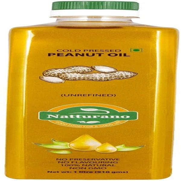 natturano premium cold pressed peanut groundnut oil 1l product images orv0y4cpnkn p595235671 0 202211111800