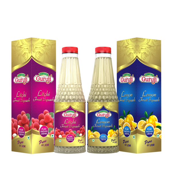 natural jai guruji litchi lemon fruit syrup each 750ml pack of 2 product images orvhwu0zhpe p593445896 0 202208261518