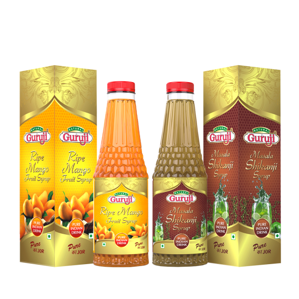 natural jai guruji ripe mango masala shikanji fruit syrup each 750ml pack of 2 product images orvpllffvac p593556720 0 202208290342