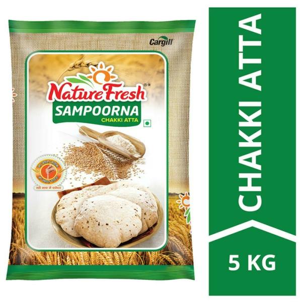 nature fresh sampoorna chakki whole wheat atta 5 kg product images o491082048 p491082048 0 202203170626