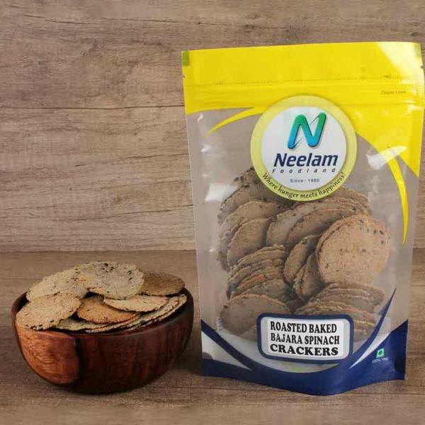 neelam foodland roasted baked bajra spinach crackers 100g product images orvn3m3njvg p591510517 0 202205220705