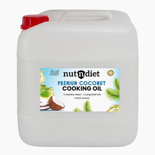 nutndiet premium edible coconut oil for cooking can 15 litre product images orva6wogdpx p596920509 0 202301041311