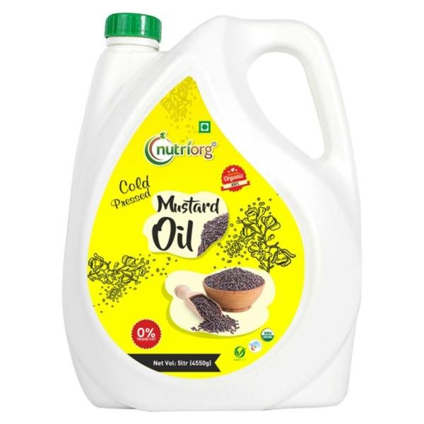 nutriorg certified organic mustard oil 5ltr product images orv0trosymz p591497126 0 202205211652