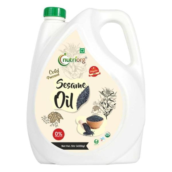 nutriorg certified organic sesame oil 5ltr product images orvm15ff3e9 p591670355 0 202205281627