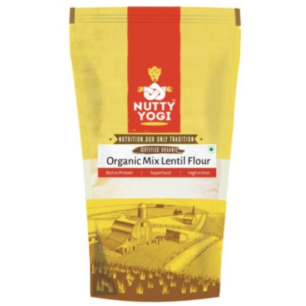 nutty yogi organic mixed lentil flour 800g pack of 1 product images orvom9xeakc p596075163 0 202212051700