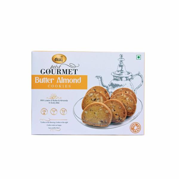 oasis baklawa butter almond cookies tasty crunchy and delicious flavoured cookies vegetarian cookies for tea time snacks gifting 300 grams pack 02 product images orv3oobqbw6 p598734829 0 202302241139