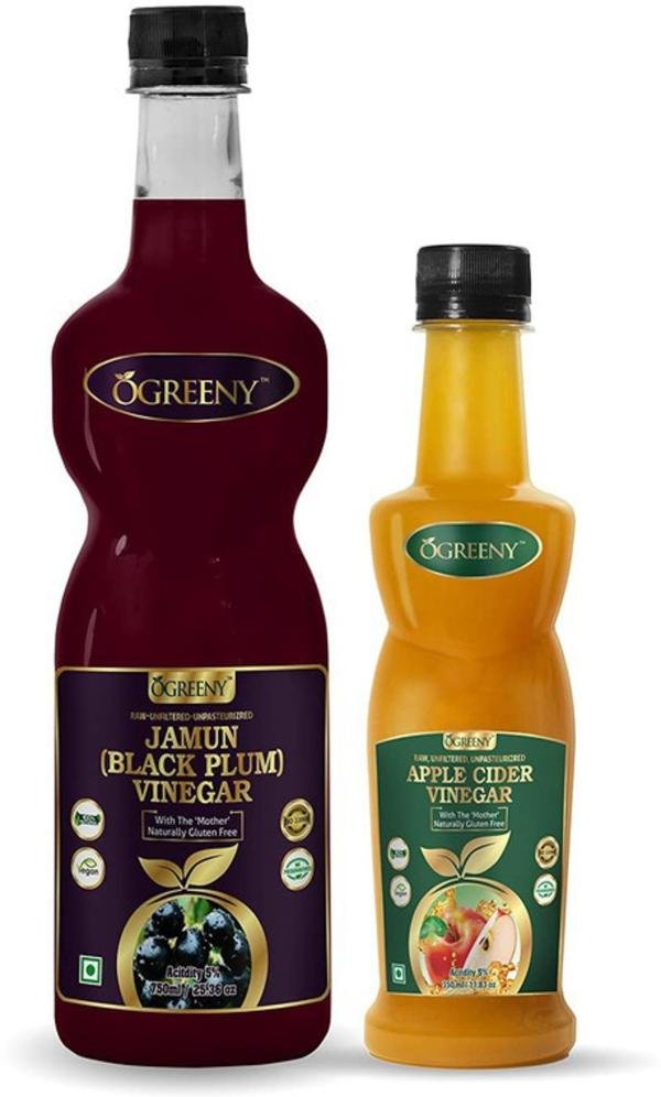 ogreeny jamun vinegar and apple cider vinegar combo of 2 product images orvhq1djswa p594708631 0 202210202353