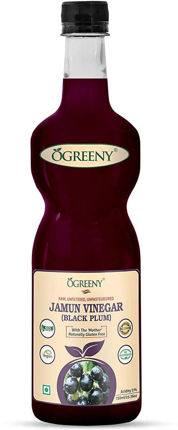 ogreeny jamun vinegar organic with mother 750 ml pack of 1 product images orvstllfyav p594709293 0 202210210006