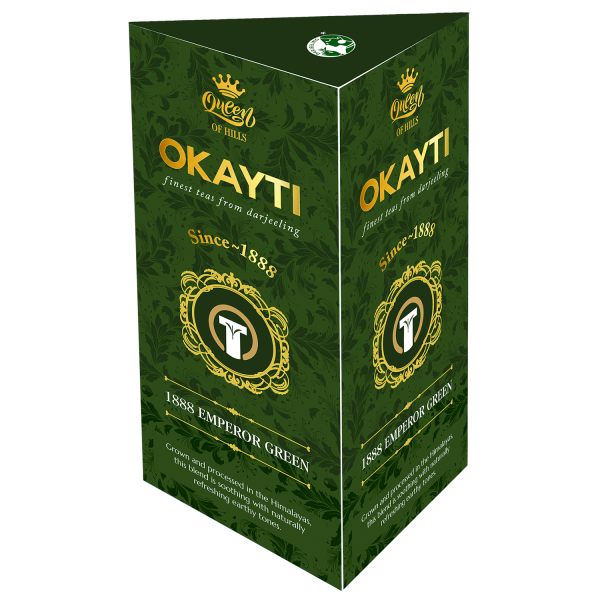 okayti 1888 emperor green darjeeling tea 200 gm 100 organic darjeeling green tea rich in antioxidants detoxify product images orvo2cmsmwr p596411163 0 202212161628