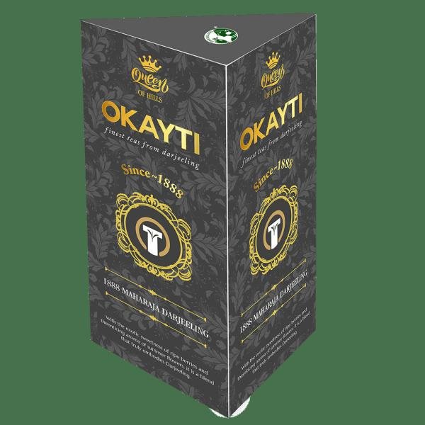 okayti darjeeling 1888 maharaja darjeeling tea best organic single estate 100 gms product images orvdydlnhrv p596305098 0 202212121854