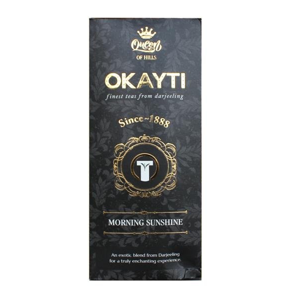 okayti darjeeling morning sunshine black tea 100 gms 100 organic single estate black tea product images orvshzxqcdp p596300318 0 202212121627