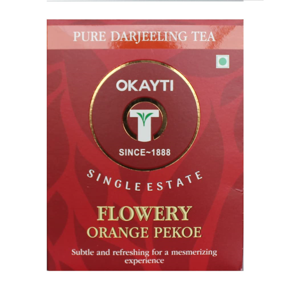 okayti flowery orange pekoe black tea pack of 1 500 gm 100 organic single estate product images orvkedqrg5z p596260637 0 202212101207