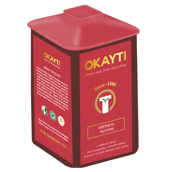 okayti imperial blends darjeeling clonal black tea 100 gm organic darjeeling black tea rich in polyphenols helps in digestion product images orvhzc49uow p596499835 0 202212201118