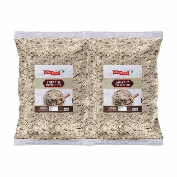 okhli musal brand a bajra atta bandikui bajra flour bajra pearl millet atta flour sajje millet gluten free flour atta 1960g 980g 2pkt product images orvjltgmlo0 p596066177 0 202212051130