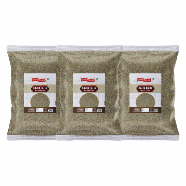 okhli musal brand a bajra daliya khichdi bandikui cracked broken bajra pearl millet porridge khichdi sajje millet khichdi daliya 1440g 480g 3pkt product images orvmsghnppn p596200919 0 202212090200