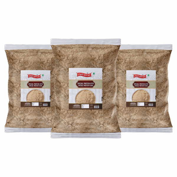 okhli musal brand delhi sultanate secrete special protein atta flour stone ground flour atta super food 2940g 980g 3pkt product images orvhsz2icyb p596641456 0 202301301341