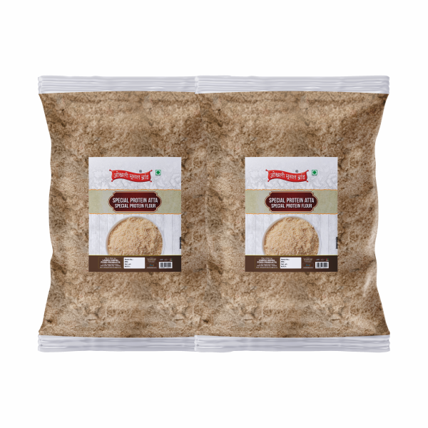okhli musal brand delhi sultanate secrete special protein atta flour stone ground flour atta super food 3960g 1980g 2pkt product images orvfobn19x0 p596641317 0 202301301341
