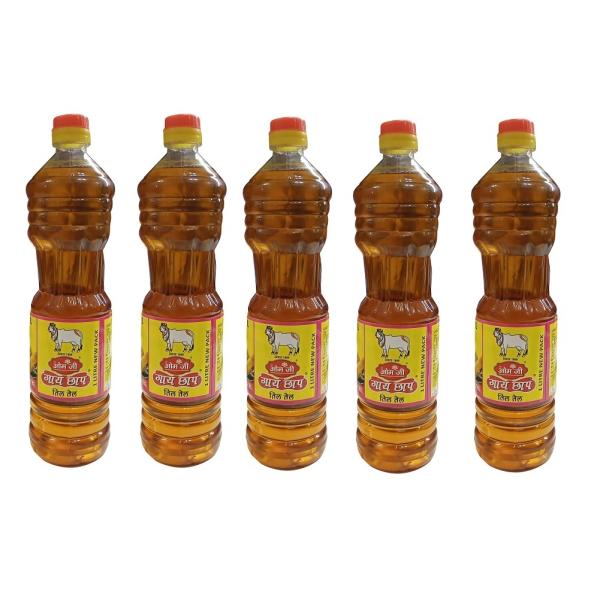 omjee sesame oil liter pack of 5 product images orvrhsekcya p594815687 0 202210270022