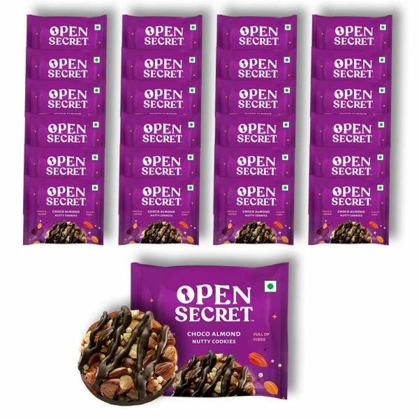 open secret choco almond healthy cookies pack of 24 420gm product images orvejrxhb9s p595190158 0 202211091935