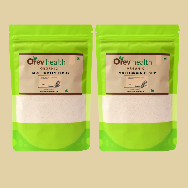 orev health organic multigrain flour 3kg 1 5kg 2pack product images orvfyju51u5 p595419756 0 202212241013