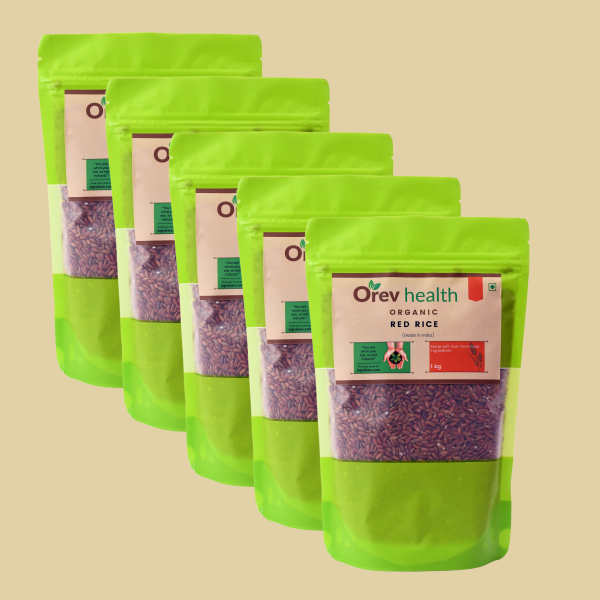 orev health organic red rice 5kg 1kg 5pack product images orvqoy5qjuy p596375076 0 202212150936