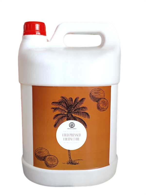 organic forest virgin cold pressed coconut oil extracted using wooden expeller 5 liters pack of 1 product images orvsno2fmjp p591795628 0 202206011238