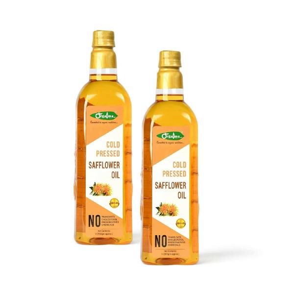 orgatma cold pressed safflower oil 1000 ml pack of 2 product images orvfcmuc0mm p592281224 0 202206301337