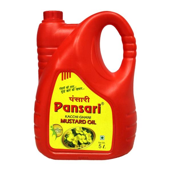 pansari kachi ghani mustard oil sarso cooking oil good for bones heart 5 litre can product images orv1m6arqiq p596504198 0 202212201322