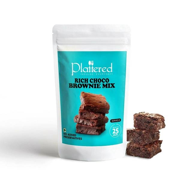 plattered rich choco brownie mix 380 gm product images orvpqoizbgs p591907168 0 202206031519