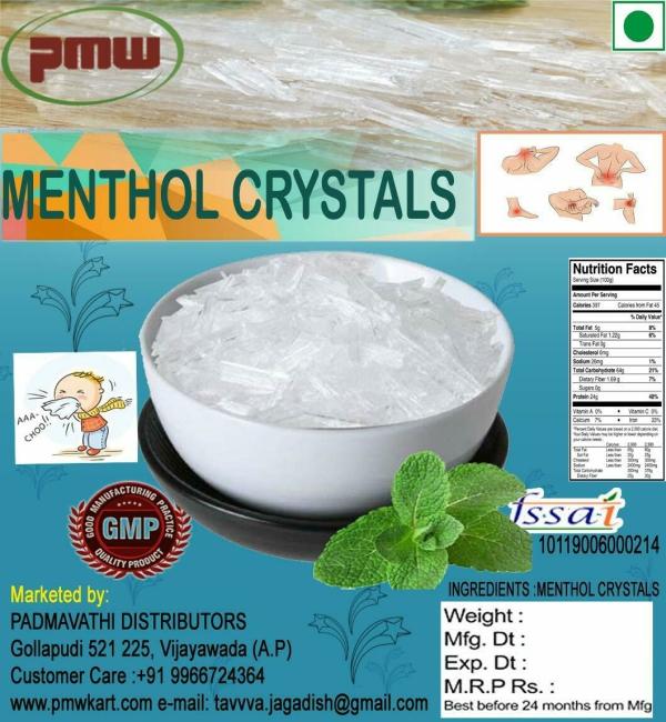 pmw menthol crystals pudina ki phul peppermint 100 grams loose packed product images orvn4ycund5 p593518605 0 202208280820