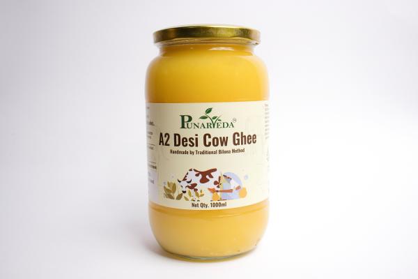 punarveda a2 desi cow ghee 1l bilona method curd churned pure natural healthy grass fed cultured ghee product images orvhm2gorjx p596476383 0 202212191733