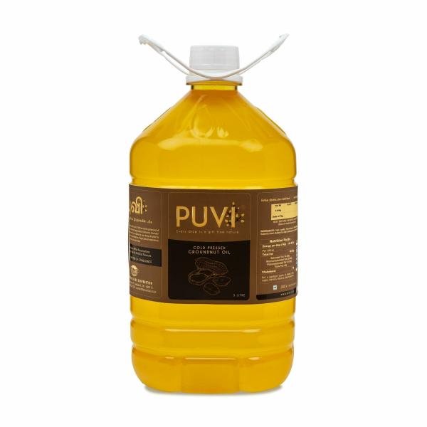 puvi 5l cold pressed groundnut peanut oil chekku ghani 5 litre product images orvxe7chfwe p591631350 0 202302170834