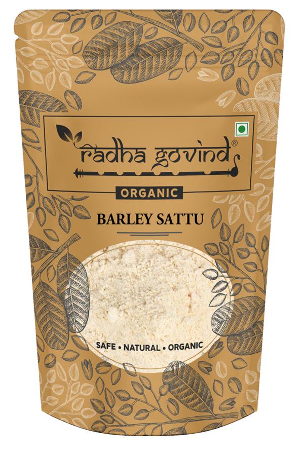 radha govind organic jau sattu flour fiber rich sattu 500 gram product images orvdysyakjo p595304432 0 202211141346