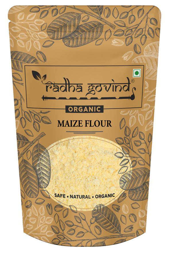 radha govind organic maize flour cornflour makke ka aata 500 gram product images orvriutc1q9 p595304512 0 202211141348