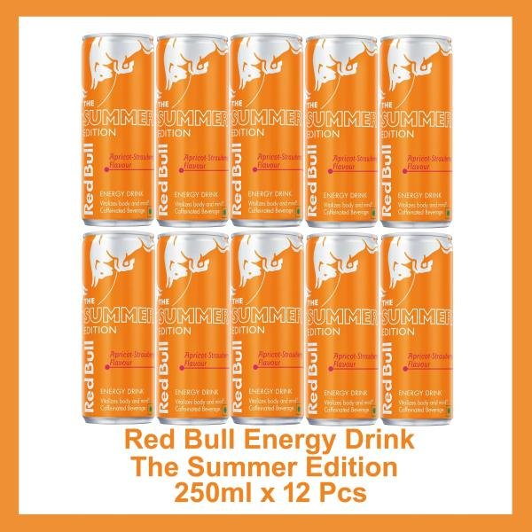 red bull energy drink the summer edition apricot strawberry flavour 250 ml 12 pack product images orv5e93kxli p598654575 0 202302220611