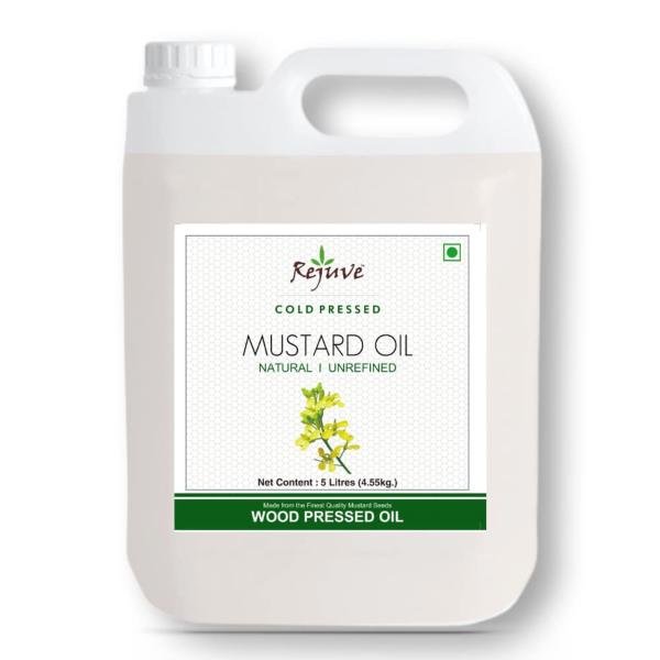 rejuve pure cold pressed mustard oil 5 l product images orvvxnieqqv p596424329 0 202212171116