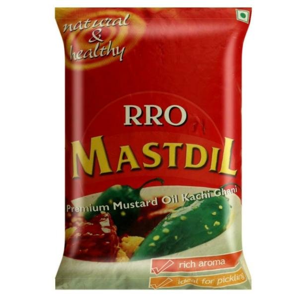 rro mastdil premium kachi ghani mustard oil 1 l pouch product images o490016171 p490016171 0 202208221752