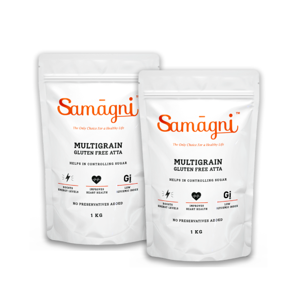 samagni multigrain gluten free atta 2 kgs diabetic friendly atta jowar bajra ragi oats fenugreek seeds flax seeds product images orvbrg0zifo p596712039 0 202212311944