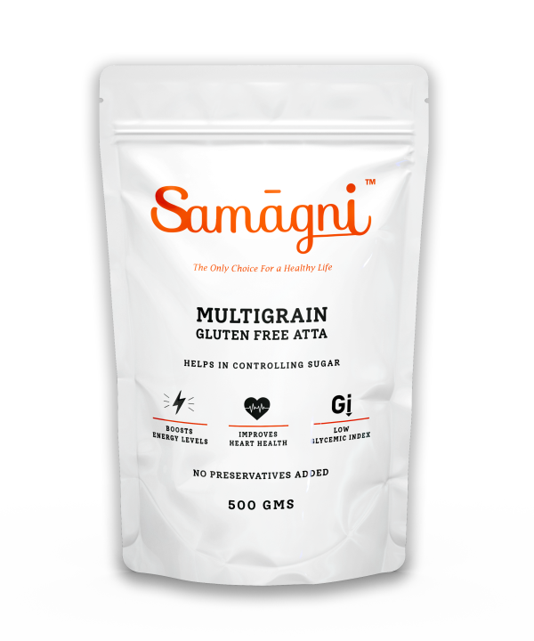 samagni multigrain gluten free atta 500 gms diabetic friendly atta jowar bajra ragi oats fenugreek seeds flax seeds product images orvtfjyxw2v p596709516 0 202212301642