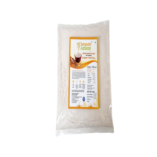 sampusht aaharam whole wheat flour m p sharbati cold ground wheat flour 5 kg product images orv3fsa4yvw p591812276 0 202206012244