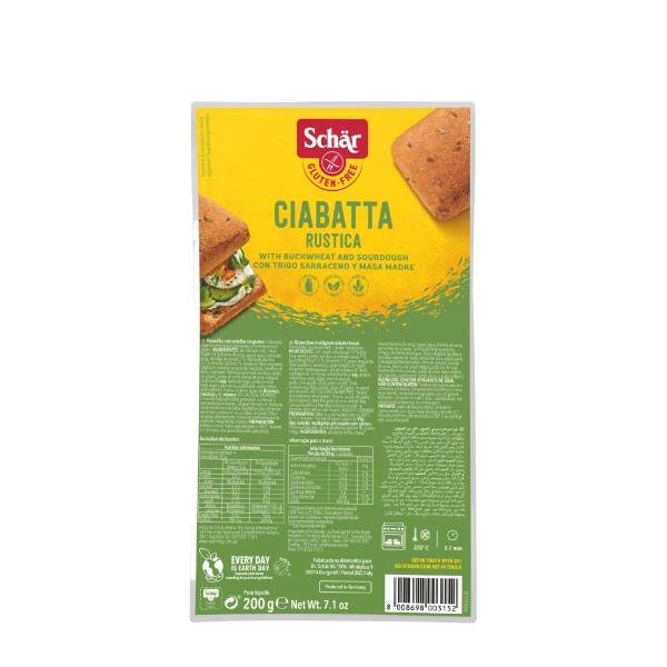 schar ciabatta rustica gluten free bread 200g product images orvrfh6fyvh p591355288 0 202205161139